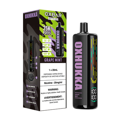 Oxbar Oxhukka- Grape Mint