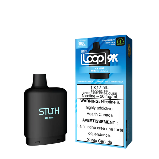 STLTH LOOP 9K POD PACK - ICE MINT