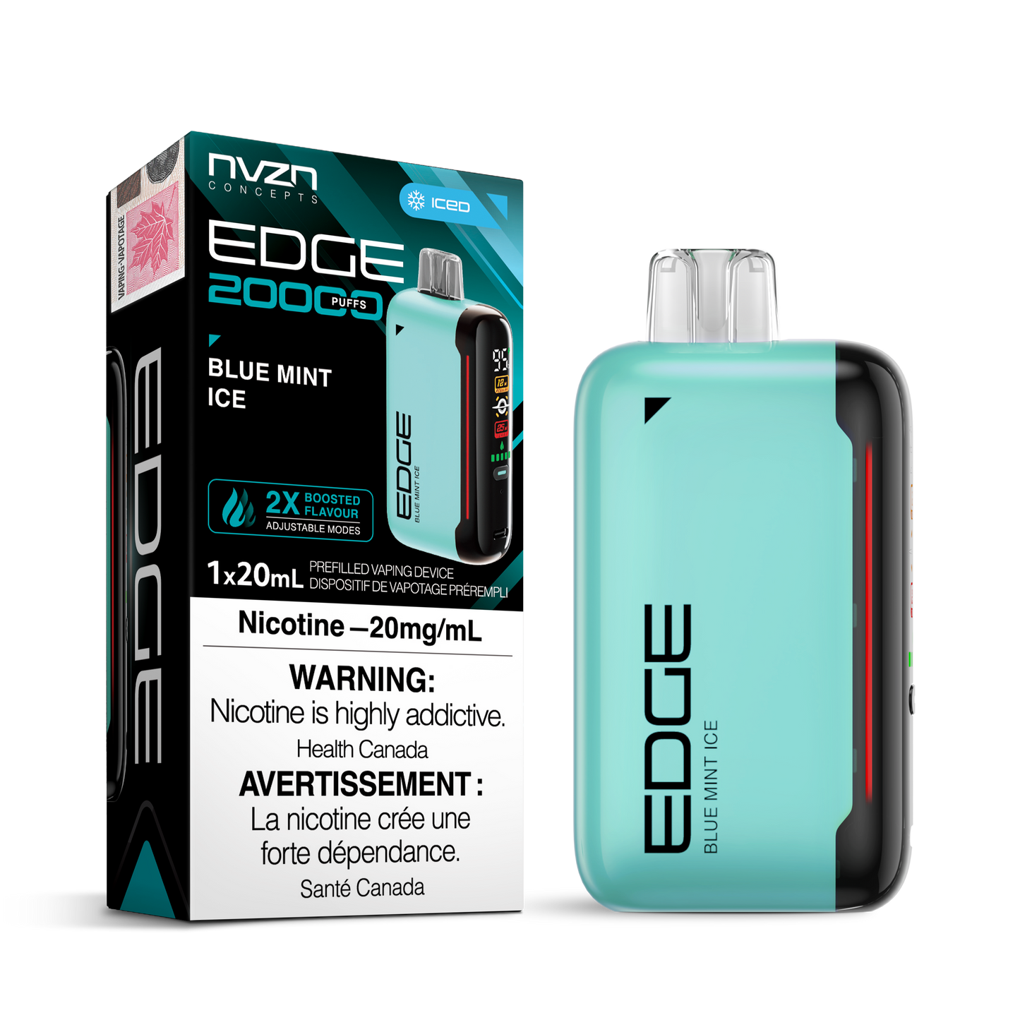 Blue Mint Ice - NVZN EDGE 20k DISPOSABLE