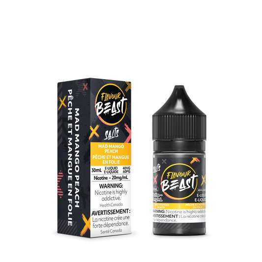 FLAVOUR BEAST SALTS- MAD MANGO PEACH