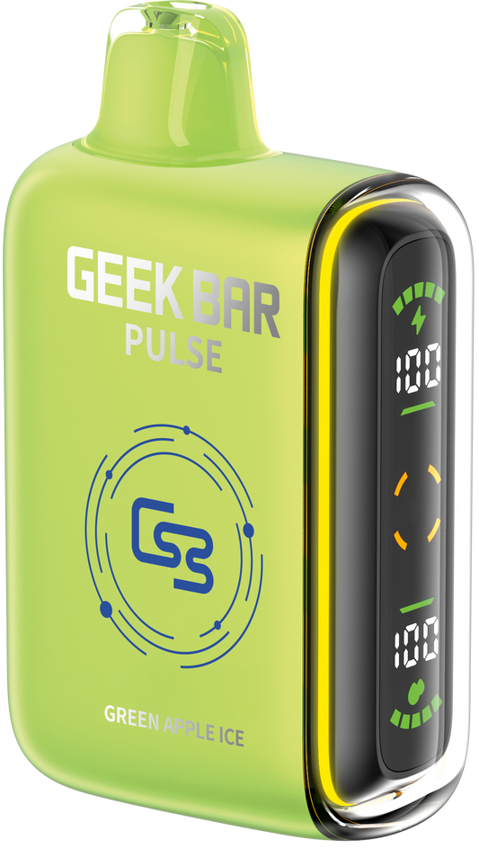 GREEN APPLE ICE - GEEK BAR PLUSE 9K