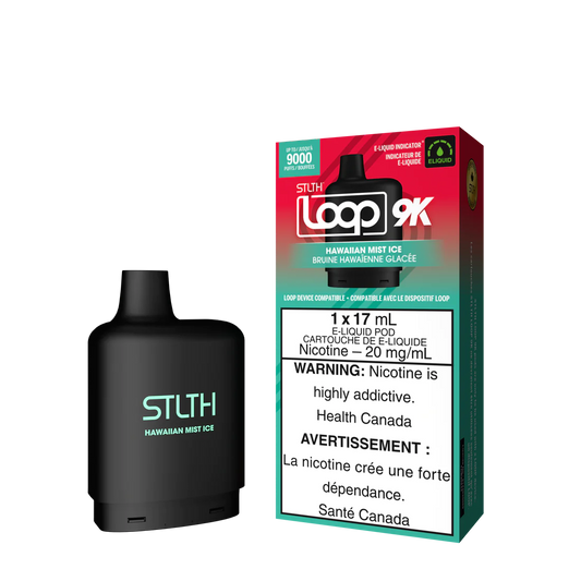 STLTH LOOP 9K POD PACK - HAWAIIAN MIST ICE