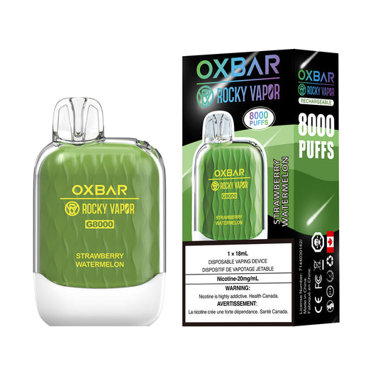 Strawberry Watermelon OXBAR Rocky Vapor 8000