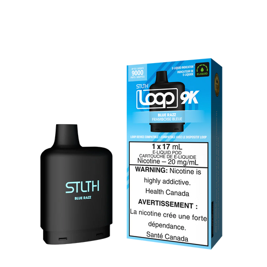 STLTH LOOP 9K POD PACK - BLUE RAZZ