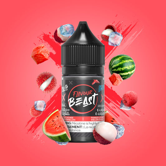 FLAVOUR BEAST SALTS- LIT LYCHEE WATERMELON