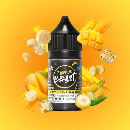 FLAVOUR BEAST SALTS- BLASTIN’ BANANA MANGO