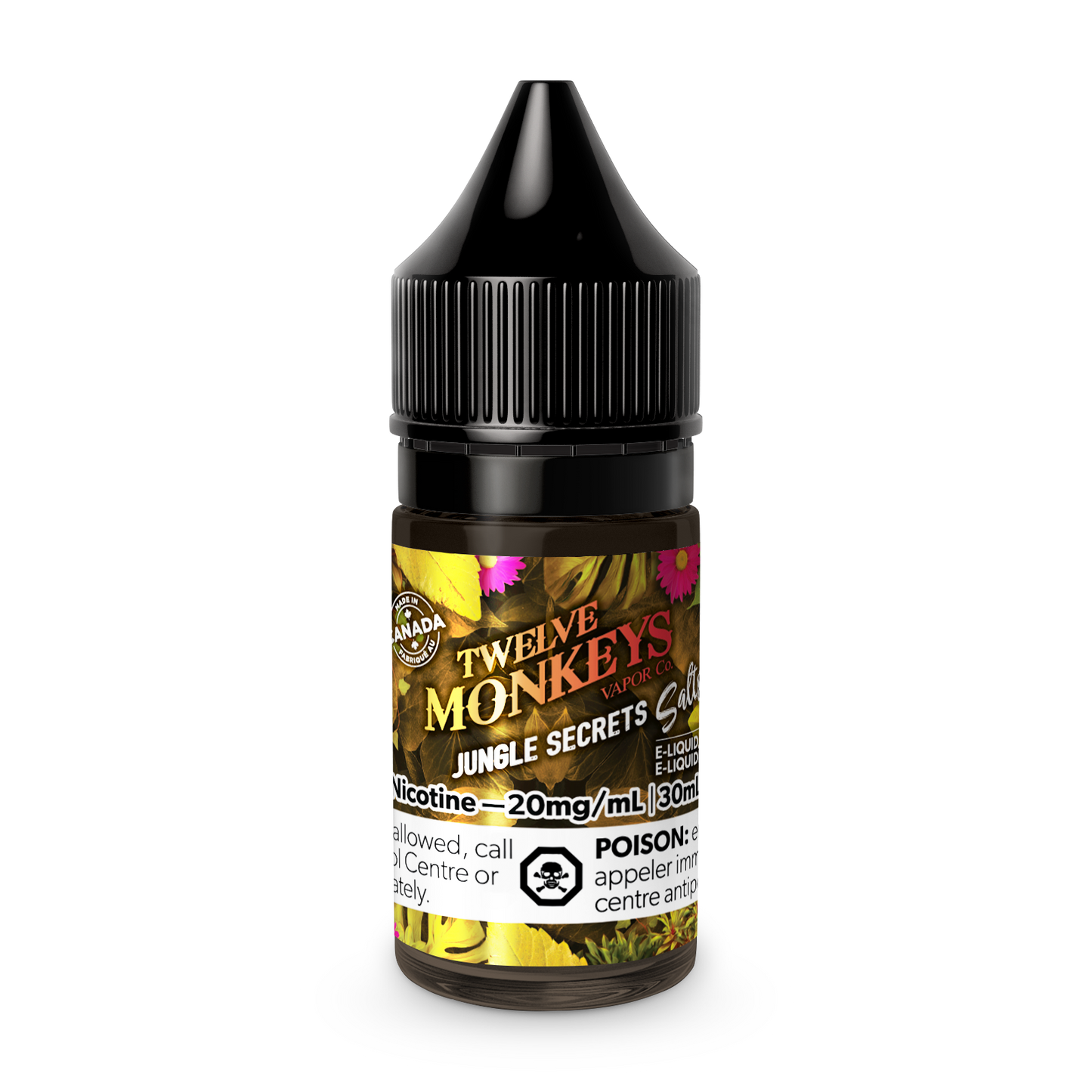 Twelve Monkeys Jungle Secrets Salts - 30mL