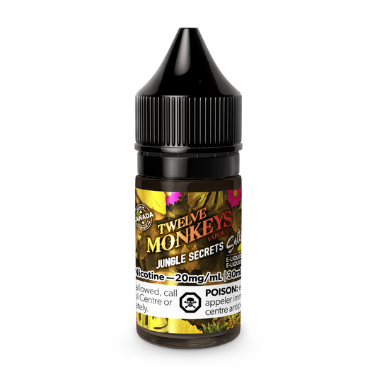 Twelve Monkeys Jungle Secrets Salts - 30mL