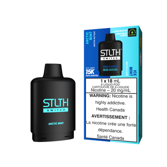 STLTH SWITCH POD PACK - ARCTIC MINT / ICE MINT 20MG