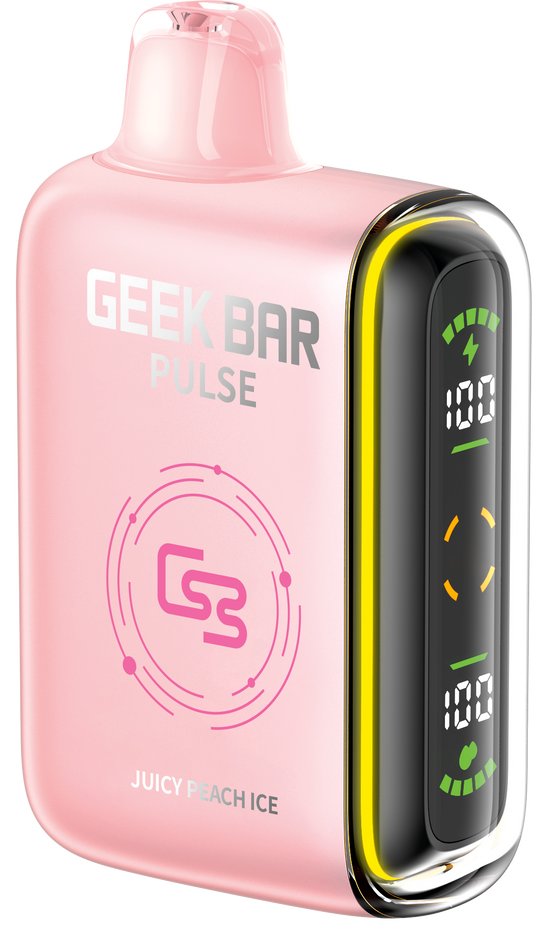 JUICY PEACH ICE - GEEK BAR PLUSE 9K