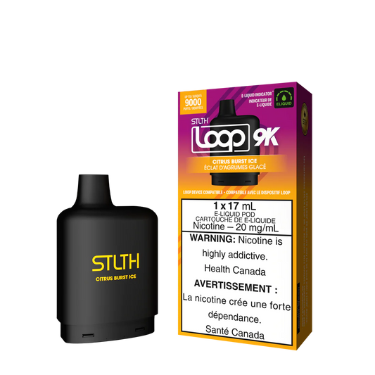 STLTH LOOP 9K POD PACK - CITRUS BURST ICE