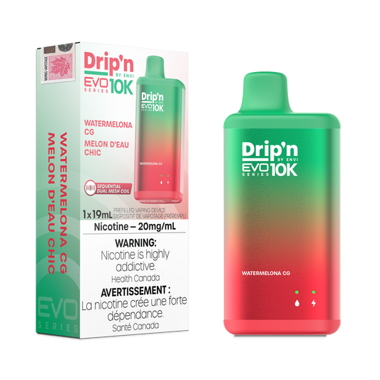 WATERMELONA CG - DRIP'N EVO 10K DISPOSABLE