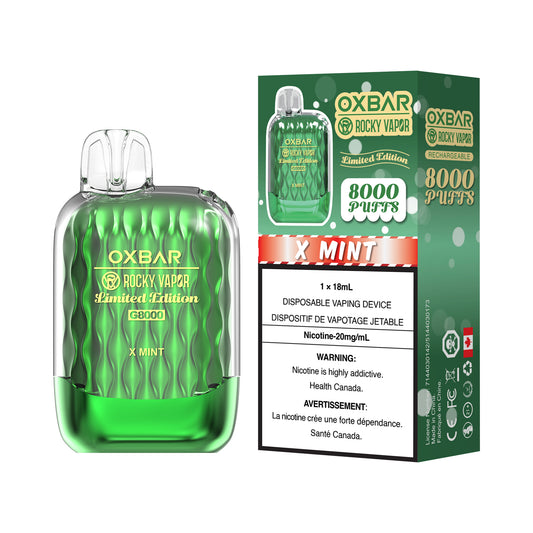 OXBAR Rocky Vapor 8000 Puffs