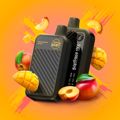 Flavour Beast Beast Mode Max 18K - Mad Mango Peach Disposable Vape