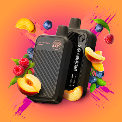 Flavour Beast Beast Mode Max 18K - Packin' Peach Berry Disposable Vape