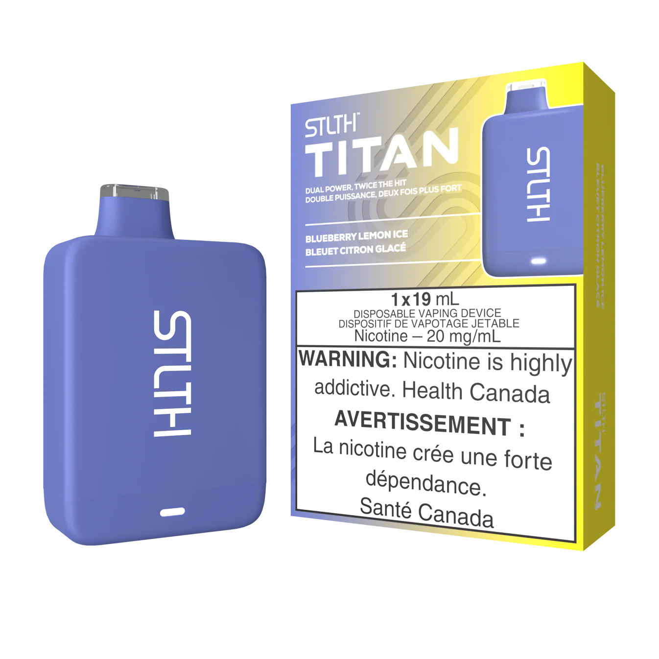 BLUEBERRY LEMON ICE - STLTH TITAN 10K DISPOSABLE