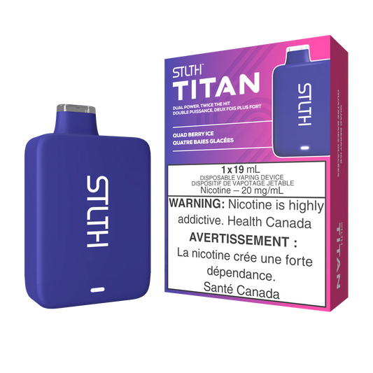 QUAD BERRY ICE - STLTH TITAN 10K DISPOSABLE