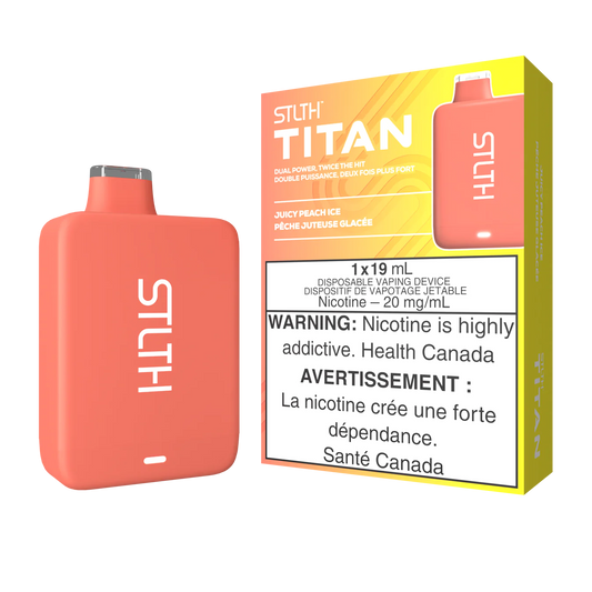 JUICY PEACH ICE - STLTH TITAN 10K DISPOSABLE