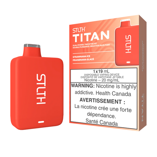 STRAWNANA ICE - STLTH TITAN 10K DISPOSABLE