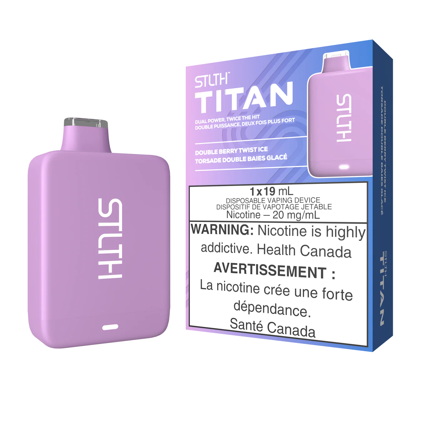 DOUBLE BERRY TWIST ICE - STLTH TITAN 10K DISPOSABLE