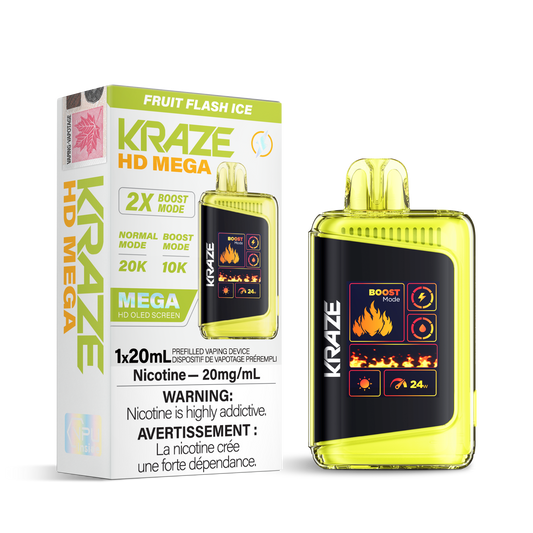 Kraze HD Mega 20K - Fruit Flash Ice