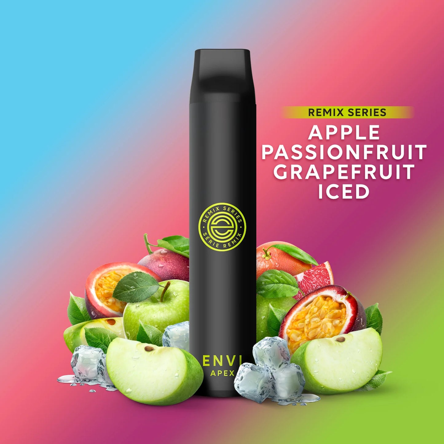 ENVI Apex 2500 Puff Disposable -APPLE PASSIONFRUIT GRAPEFRUIT ICED