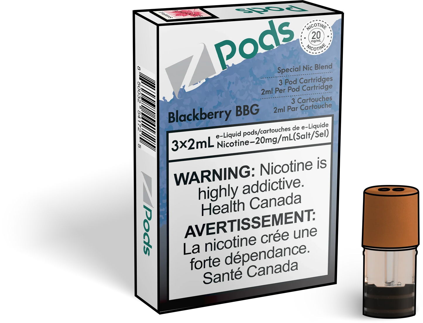 ZPods blueberry On The Rocks