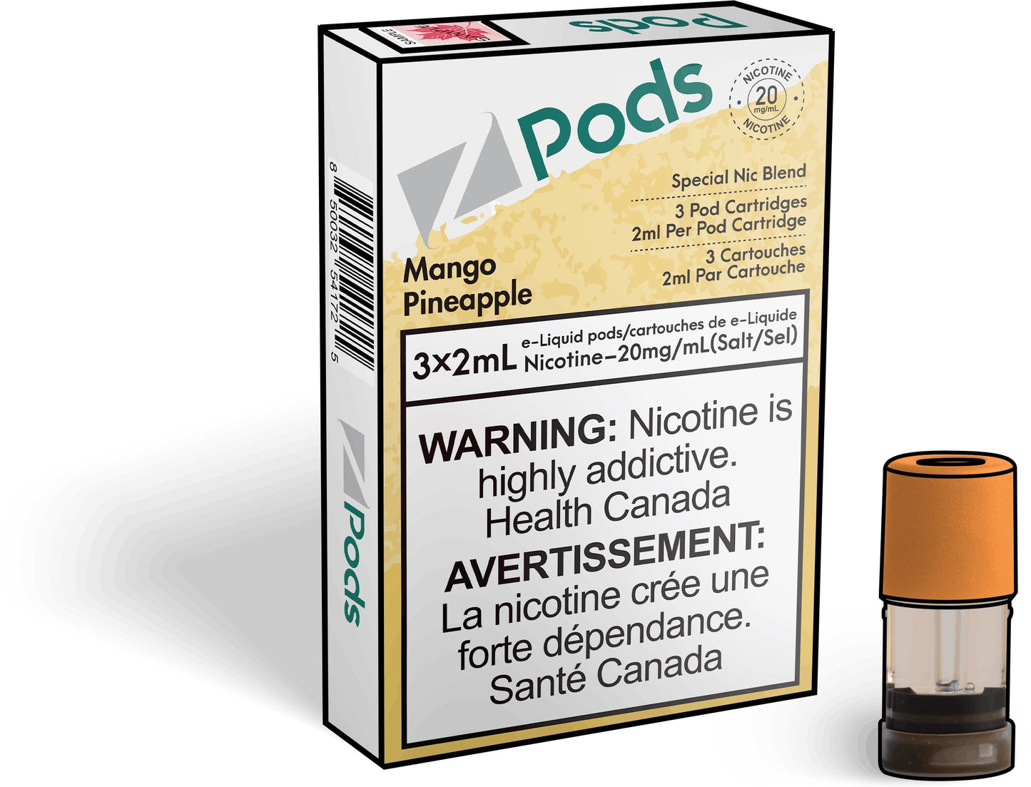 ZPods Mango Pineapple