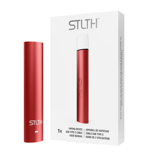 STLTH VAPE TYPE-C DEVICE Red Metal