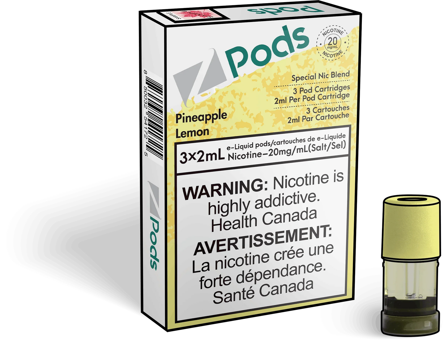 ZPods Pineapple Lemon