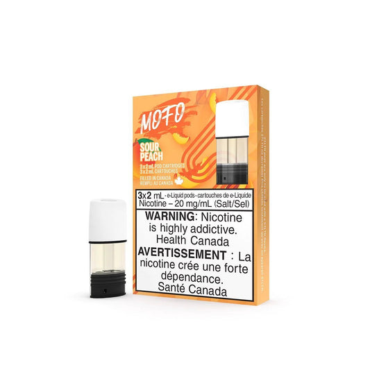 STLTH Compatible Mofo Sour Peach Vape Pods