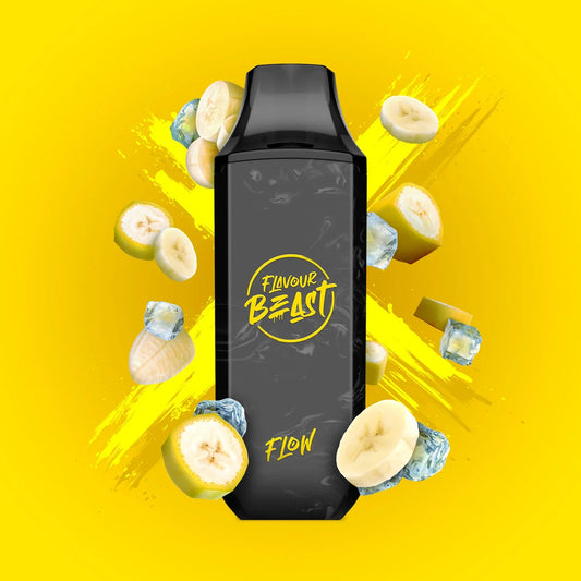 FLAVOUR BEAST FLOW DISPOSABLE - BUSSIN BANANA ICED (Ontario)