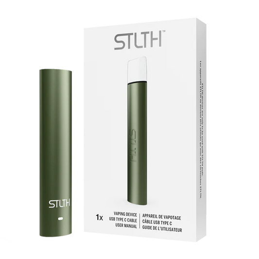 STLTH VAPE TYPE-C DEVICE Green Metal