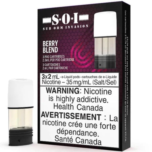 STLTH POD PACK - SOI BERRY BLEND