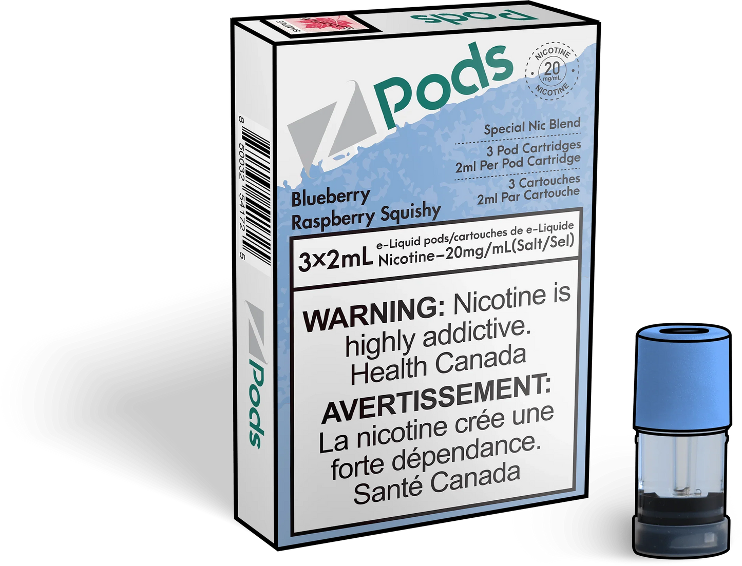 ZPods Blueberry Raspberry Squishy