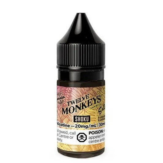 Twelve Monkeys Shoku Salts  30mL