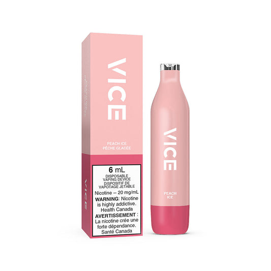 VICE Peach Ice Disposable Vape - 2500 Puffs