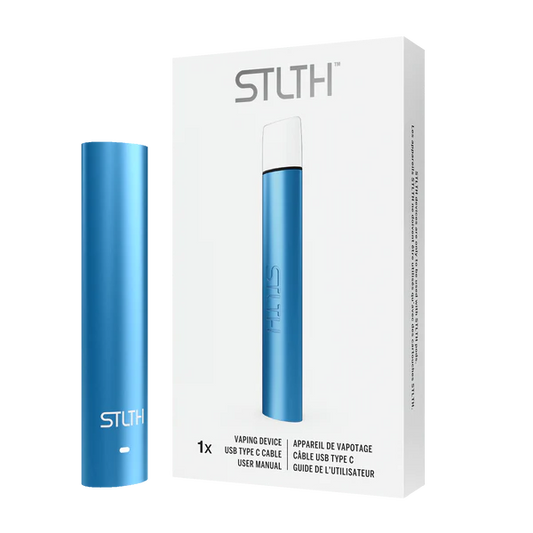 STLTH VAPE TYPE-C DEVICE Blue Metal