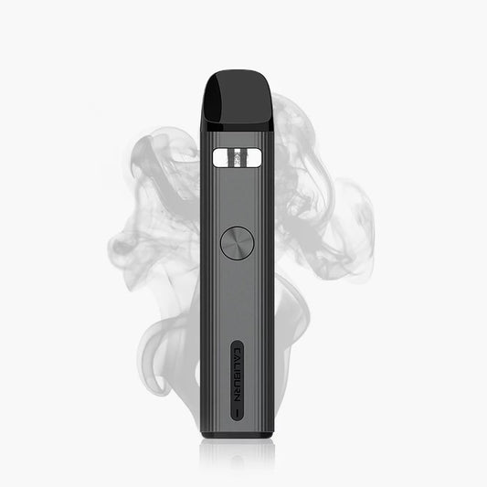 Caliburn G2 vaping device kit grey